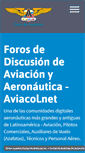 Mobile Screenshot of foros.aviacol.net